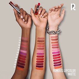 Famous Lipcolor - Matter Feuchtigkeitsspendender Lippenstift